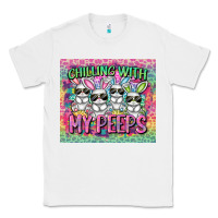 White chilling with my peeps Classic Tee - FaDigitalArtStudio