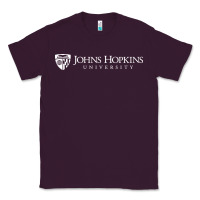 Plum johns hopkins Classic Tee - artisFamous