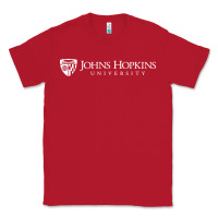 Red johns hopkins Classic Tee - artisFamous