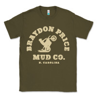 Army Green braydon price motorbike mud   t shirt Classic Tee - artisFamous