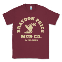 Burgundy braydon price motorbike mud   t shirt Classic Tee - artisFamous