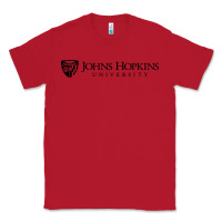 Red johns hopkins Classic Tee - artisFamous