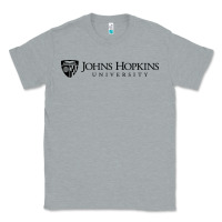 Heather Grey johns hopkins Classic Tee - artisFamous