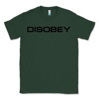 Sports Green disobey   t shirt Classic Tee - artisFamous