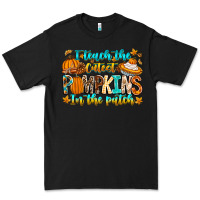 Black i teach the cutest pumpkins in the patch Premium Tee - CowhideDigitalArt