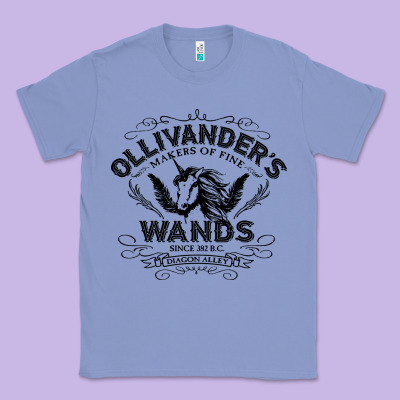 Ollivanders Wands Classic Tee Designed By Artisfamous
