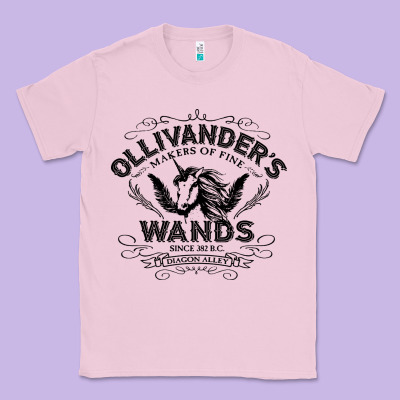 Ollivanders Wands Classic Tee Designed By Artisfamous