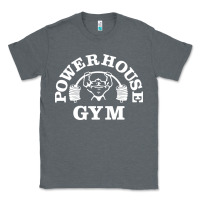 Charcoal Heather power house gym fitness Classic Tee - artisFamous
