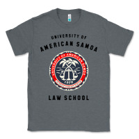 Charcoal Heather samoa law school Classic Tee - artisFamous