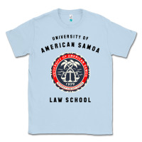 Dusty Blue samoa law school Classic Tee - artisFamous