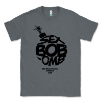 Charcoal Heather bob omb Classic Tee - artisFamous