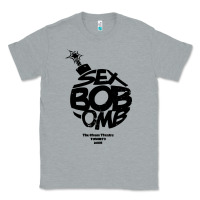 Heather Grey bob omb Classic Tee - artisFamous