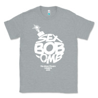 Heather Grey bob omb Classic Tee - artisFamous
