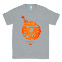 Heather Grey bob omb Classic Tee - artisFamous