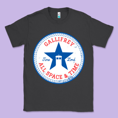Time Lords Chucks Classic Tee Designed By Artisfamous