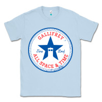 Dusty Blue time lords chucks Classic Tee - artisFamous
