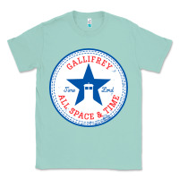 Seafoam time lords chucks Classic Tee - artisFamous