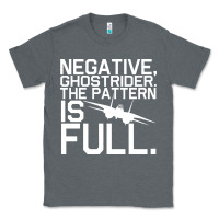 Charcoal Heather top gun ghostrider Classic Tee - artisFamous