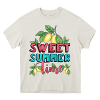 Cream sweet summer time lemonade Heavy Core Tee - BundleAndBundleShop