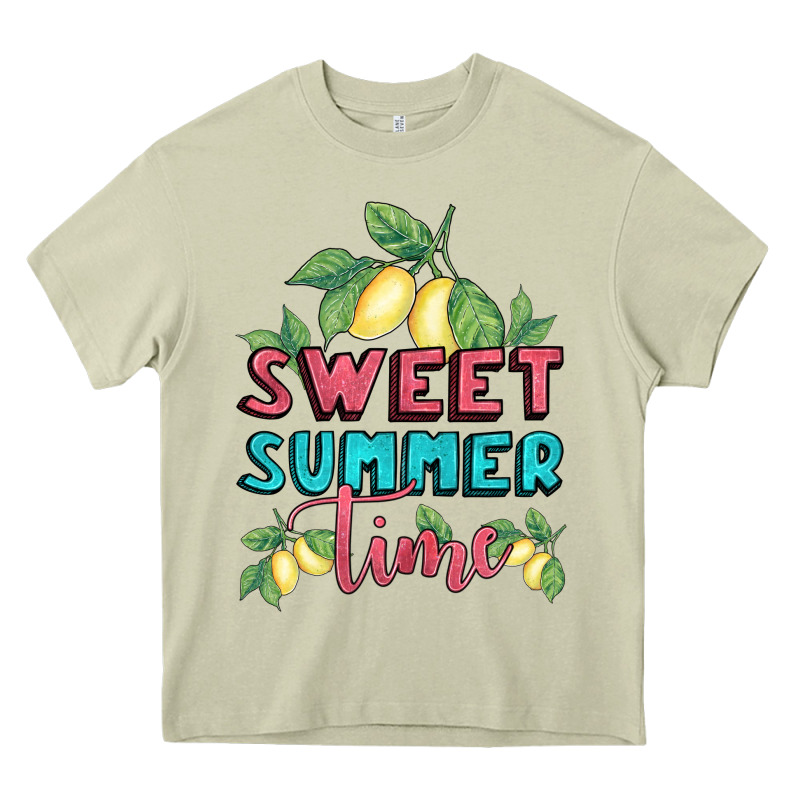 Sweet Summer Time Lemonade Heavy Core Tee by BundleAndBundleShop | Teevron