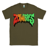Army Green vintage  flatbush Classic Tee - artisFamous