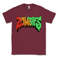 Burgundy vintage  flatbush Classic Tee - artisFamous
