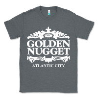 Charcoal Heather atlantic city golden nugget Classic Tee - artisFamous