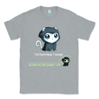 Heather Grey i'm harmless, i swear Classic Tee - artisFamous