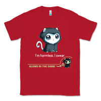Red i'm harmless, i swear Classic Tee - artisFamous