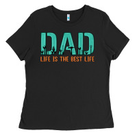 Black dad life is the best life Ladies Tee - Artiststas
