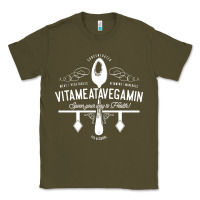 Army Green vitameatavegamin Classic Tee - artisFamous