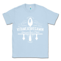 Dusty Blue vitameatavegamin Classic Tee - artisFamous