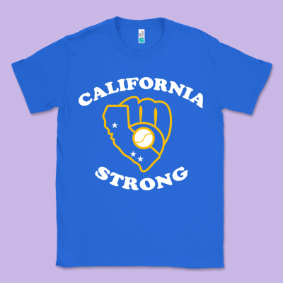 California Strong Classic Tee Designed By Artisfamous