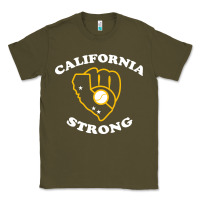 Army Green california strong Classic Tee - artisFamous