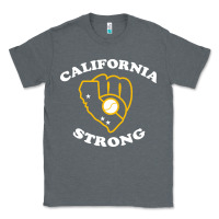 Charcoal Heather california strong Classic Tee - artisFamous