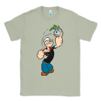 Matcha Popeye Spinach Retro Mens Funny Classic Tee - artisFamous
