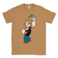 Toasted Coconut Popeye Spinach Retro Mens Funny Classic Tee - artisFamous