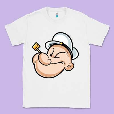 The Sailor Popeye Classic Tee Designed By Artisfamous
