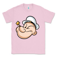 Bubblegum Pink The Sailor Popeye Classic Tee - artisFamous