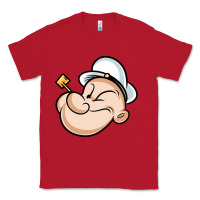 Red The Sailor Popeye Classic Tee - artisFamous