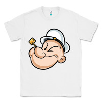 White The Sailor Popeye Classic Tee - artisFamous