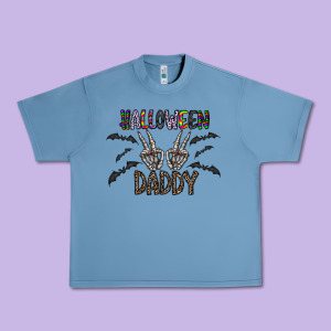 Halloween Daddy Urban Heavy Tee Designed By Cowhidedigitalart