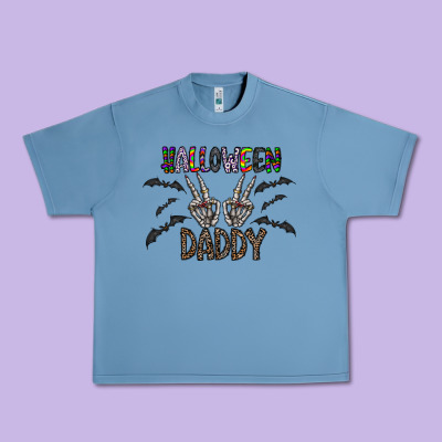 Halloween Daddy Urban Heavy Tee Designed By Cowhidedigitalart