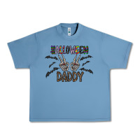 Pebble Blue halloween daddy Urban Heavy Tee - CowhideDigitalArt