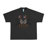 Pigment Black halloween daddy Urban Heavy Tee - CowhideDigitalArt