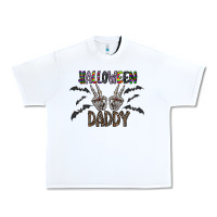 White halloween daddy Urban Heavy Tee - CowhideDigitalArt