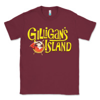 Burgundy gilligan island film Classic Tee - artisFamous