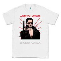 White the baba yaga Classic Tee - artisFamous