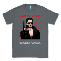 Charcoal Heather the baba yaga Classic Tee - artisFamous