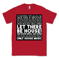 Red Let there be house music Classic Tee - artisFamous